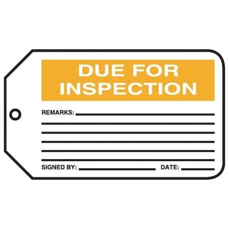 Accuform PF-Cardstock, 3-1/4 in Width, 1/4 in Height, , 25 PK MMT314CTP